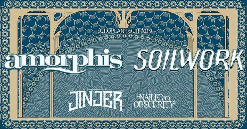 Gira europea de Amorphis y Jinjer (+ Soilwork + Nailed to Obscurity)