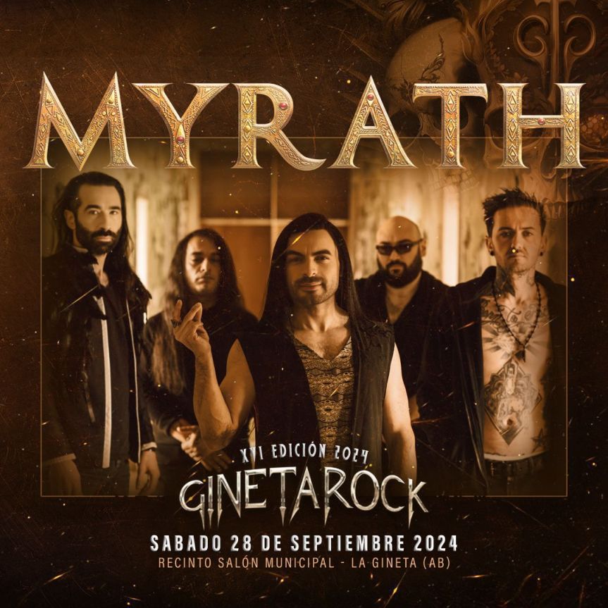Myrath, la nueva banda confirmada en el festival albaceteño Ginetarock Fest